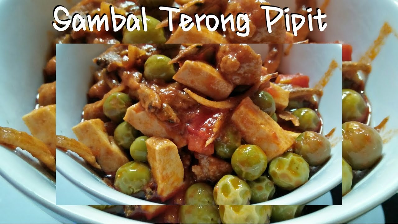 Sambal Terong Pipit Teri