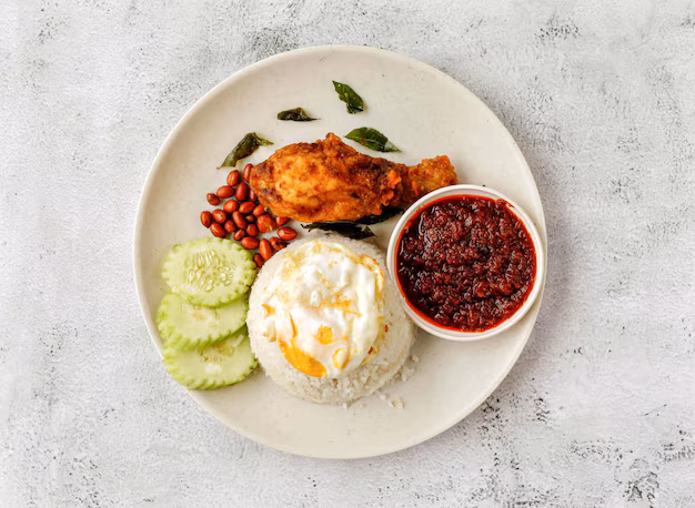 keunikan Sejarah Singkat nasi lemak ayam